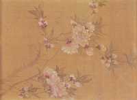 佚名 桃花 镜心